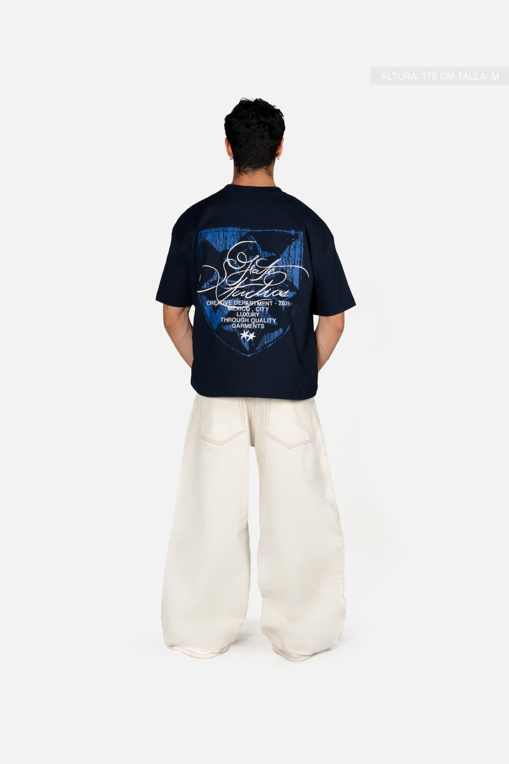 Fate Studios Emblem Tee Navy Blue