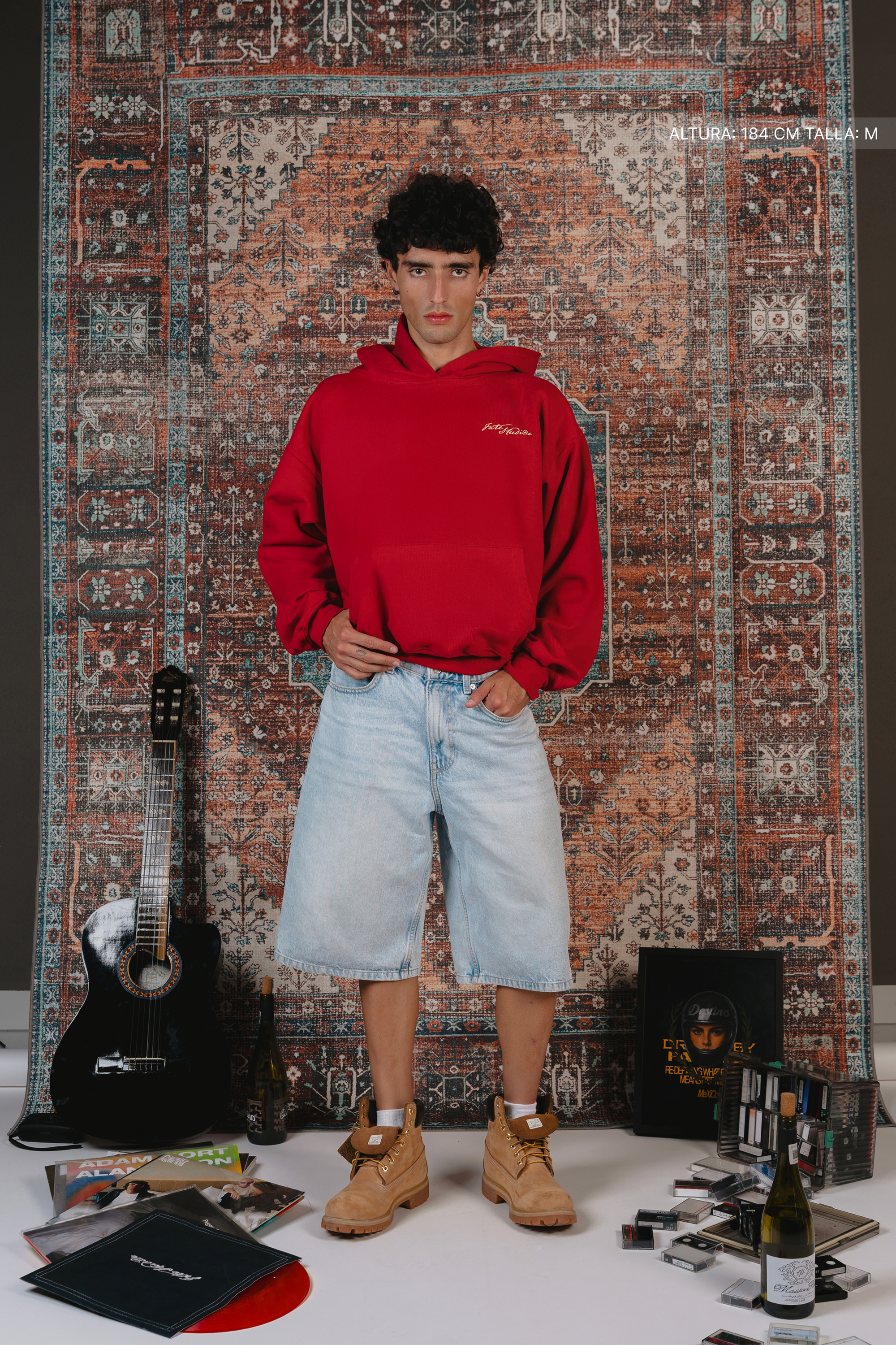 Fate Studios Hoodie Cherry Red