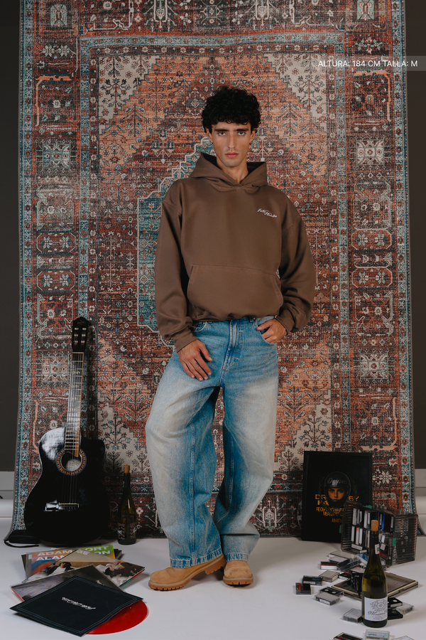 Fate Studios Hoodie Mocha Brown