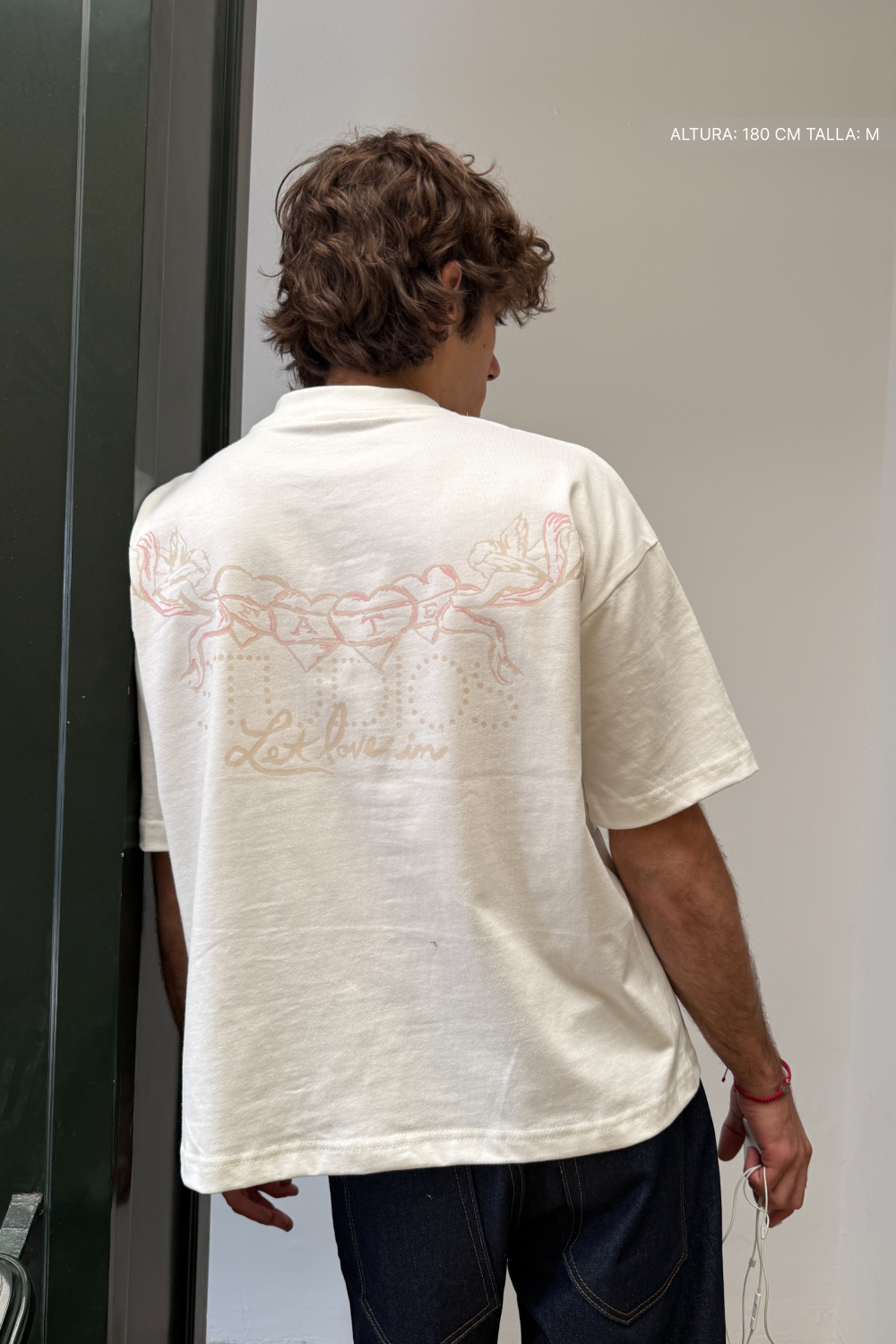 Fate Studios Let Love In Tee Ivory