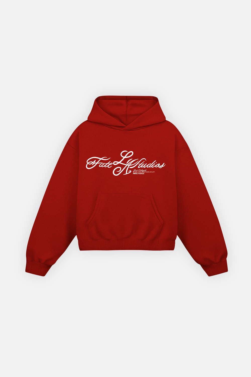 Fate Studios Lost Angels Hoodie Cherry Red
