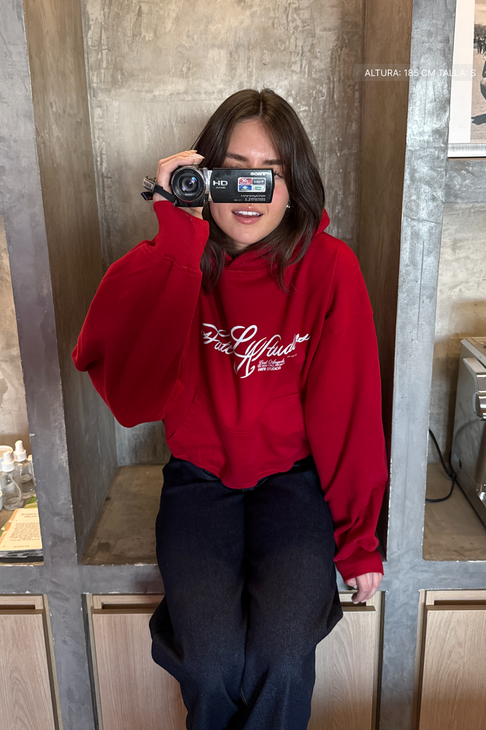 Fate Studios Lost Angels Hoodie Cherry Red