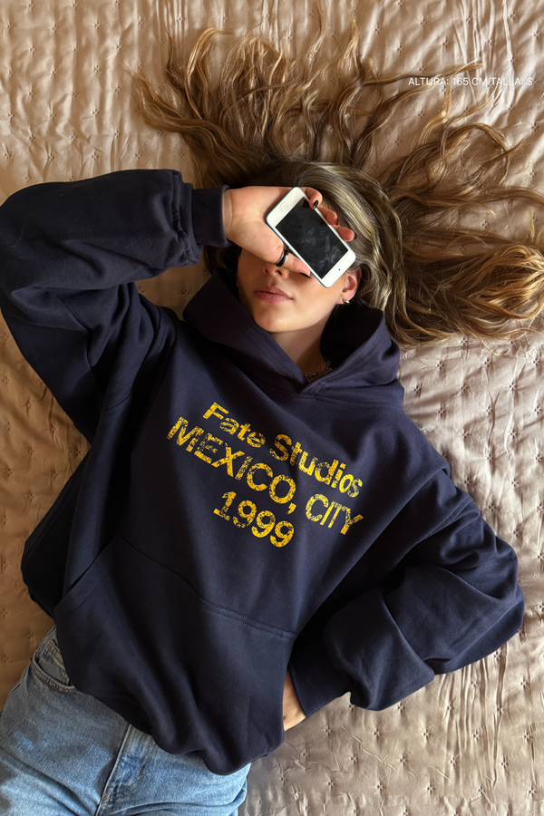 Fate Studios Mexico City 1999 Hoodie Midnight Blue