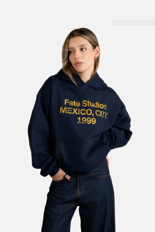 Fate Studios Mexico City 1999 Hoodie Midnight Blue