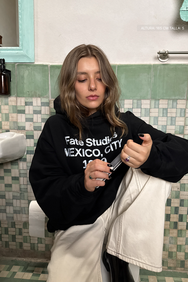 Fate Studios Mexico City 1999 Hoodie Vantablack