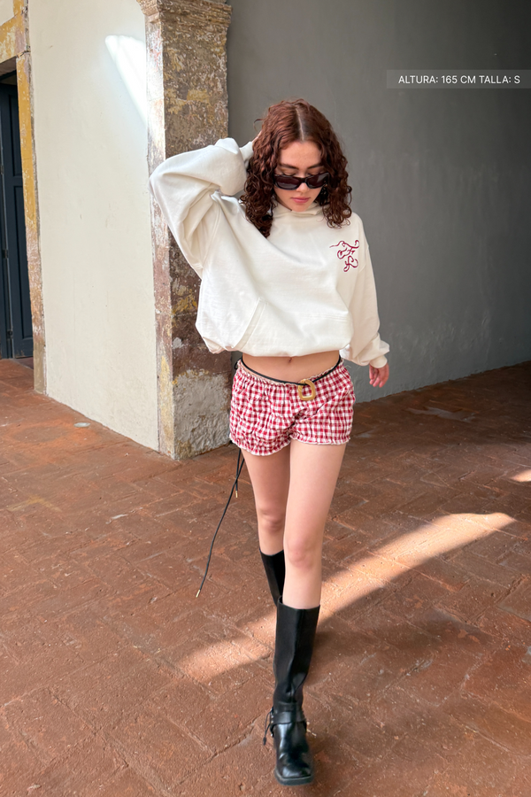 Fate Studios Scrip Hoodie Ivory