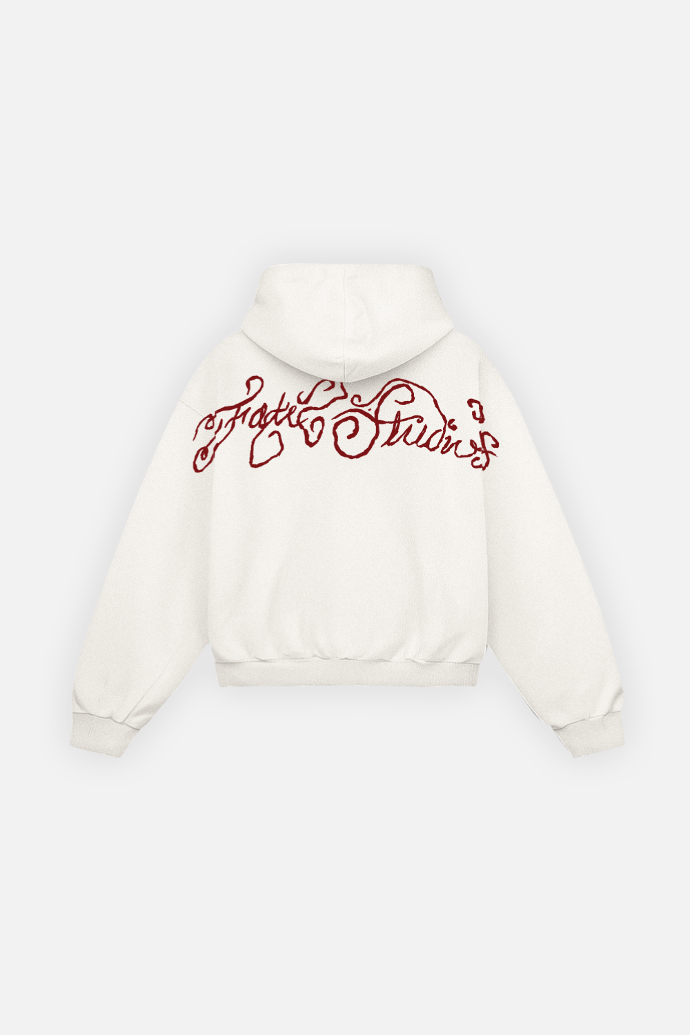 Fate Studios Scrip Hoodie Ivory