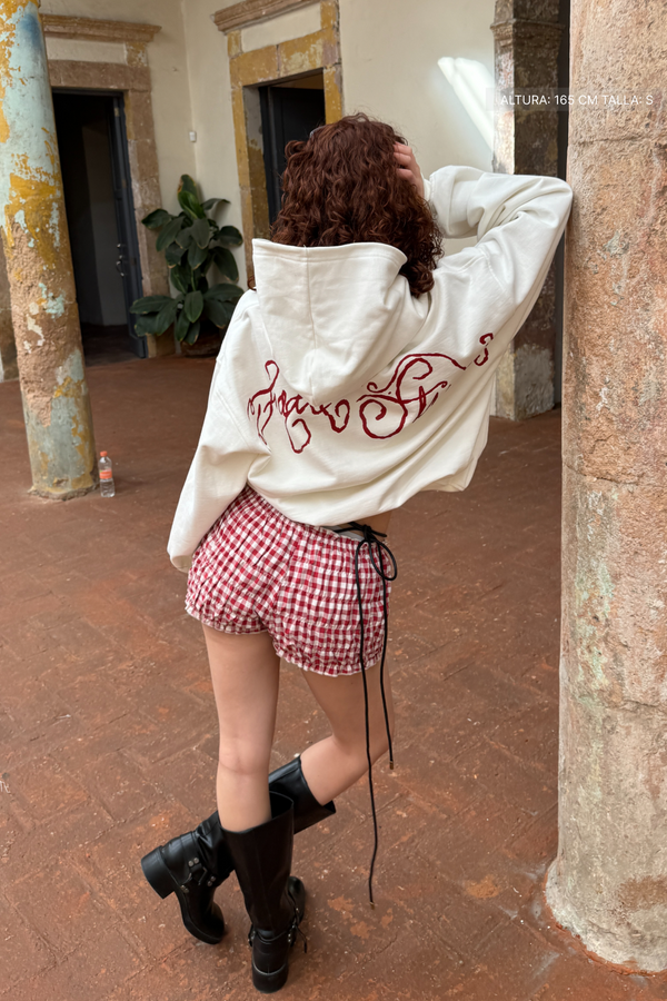 Fate Studios Scrip Hoodie Ivory