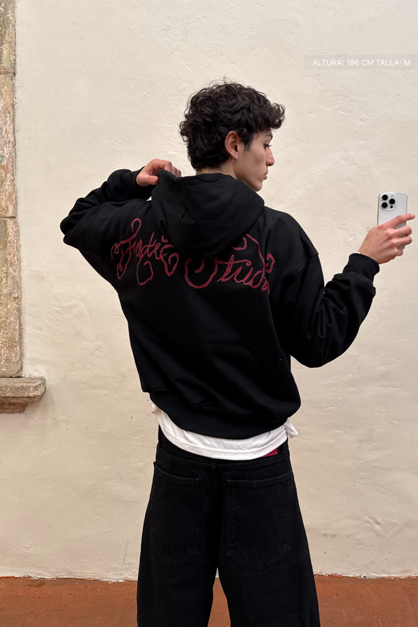 Fate Studios Scrip Hoodie Vantablack