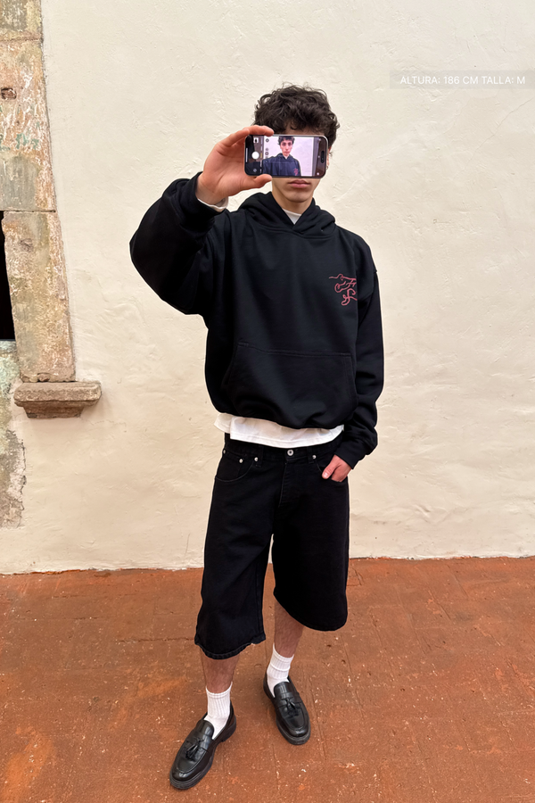 Fate Studios Scrip Hoodie Vantablack