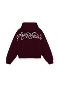 Fate Studios Script Hoodie Burgundy
