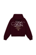 Fate Studios Script Hoodie Burgundy