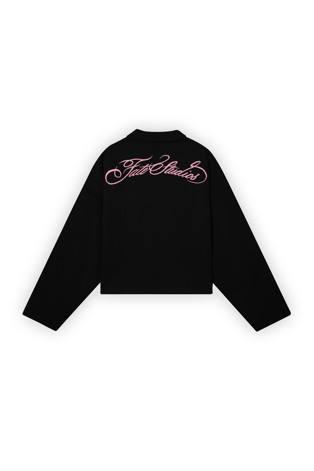 Fate Studios Script Longsleeve Polo Black