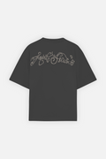 Fate Studios Script Tee Oxford Grey