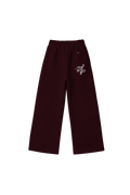 Fate Studios Script Wide Pants Burgundy