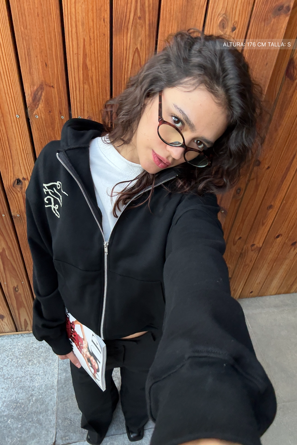 Fate Studios Script Zip Hoodie Vantablack