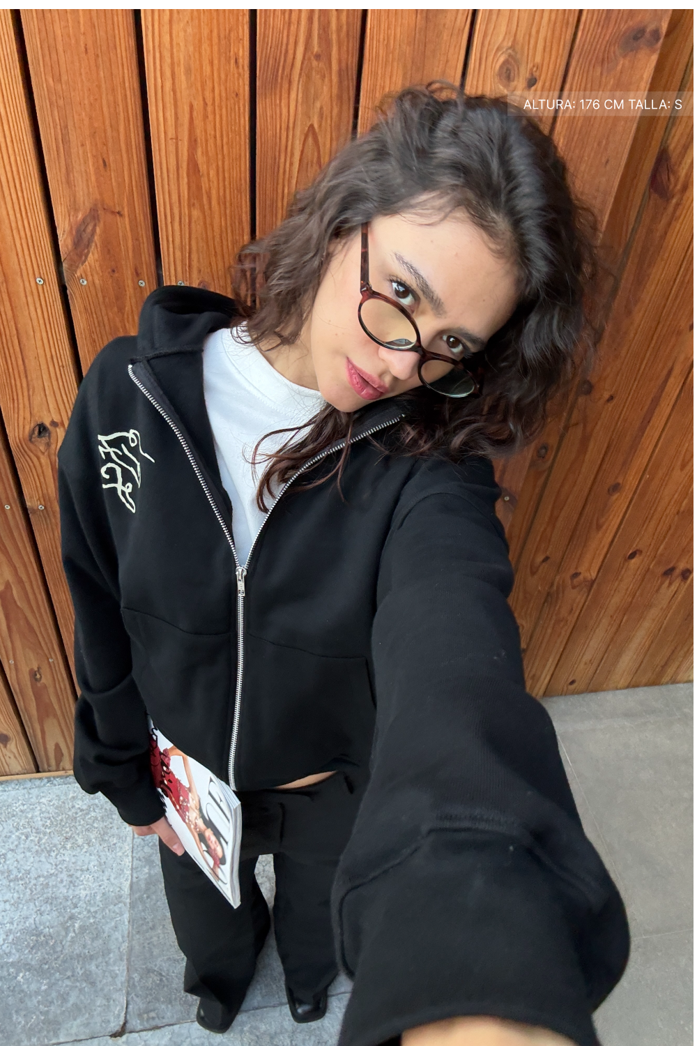 Fate Studios Script Zip Hoodie Vantablack