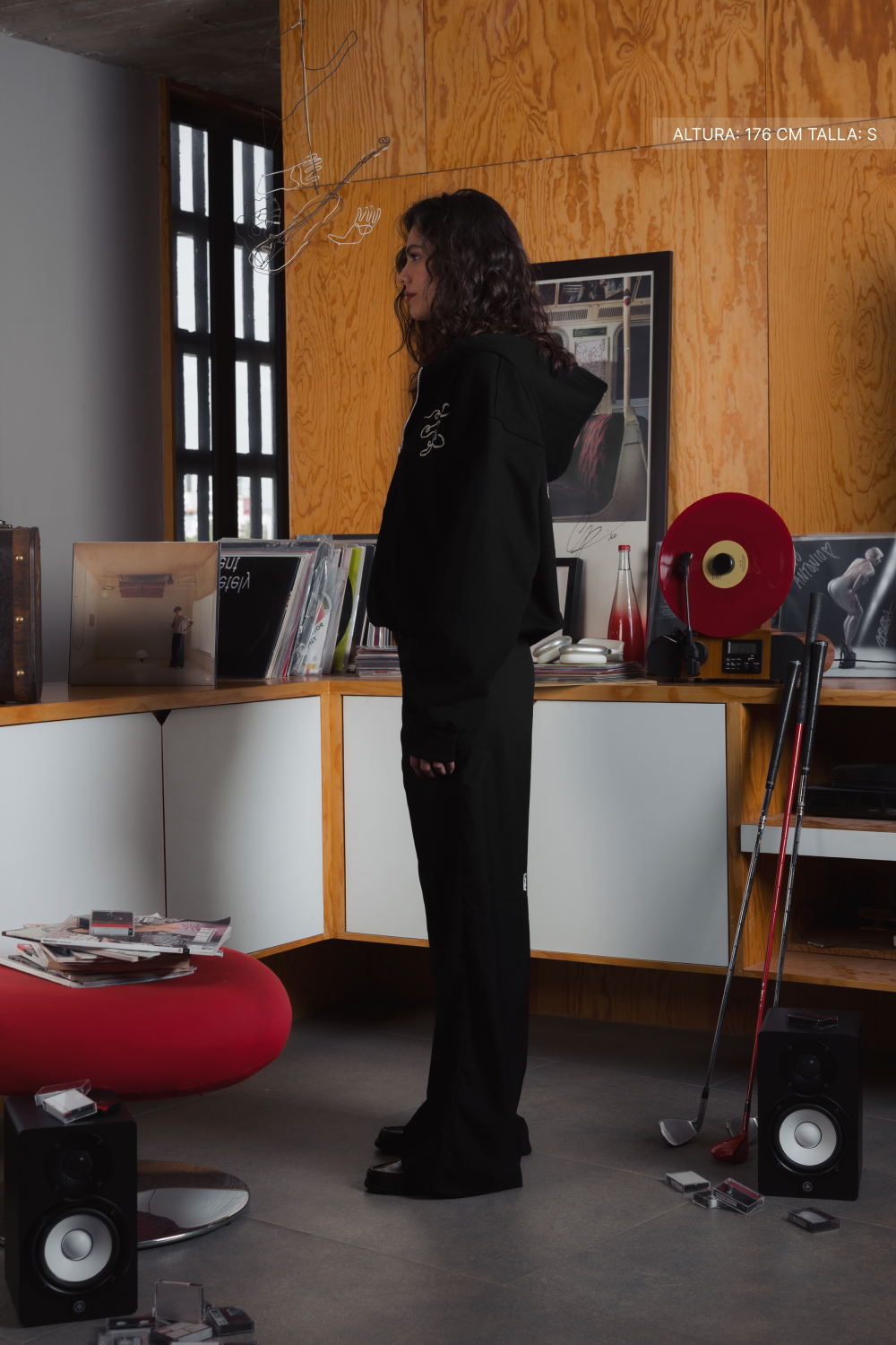 Fate Studios Script Zip Hoodie Vantablack