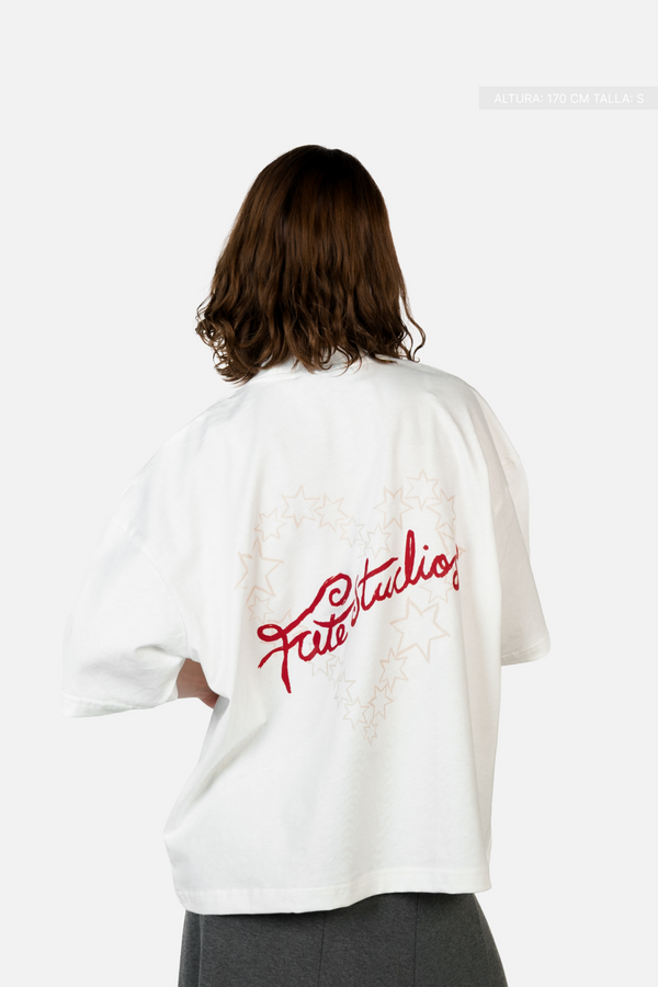 Fate Studios Sparks Heart Tee Ivory