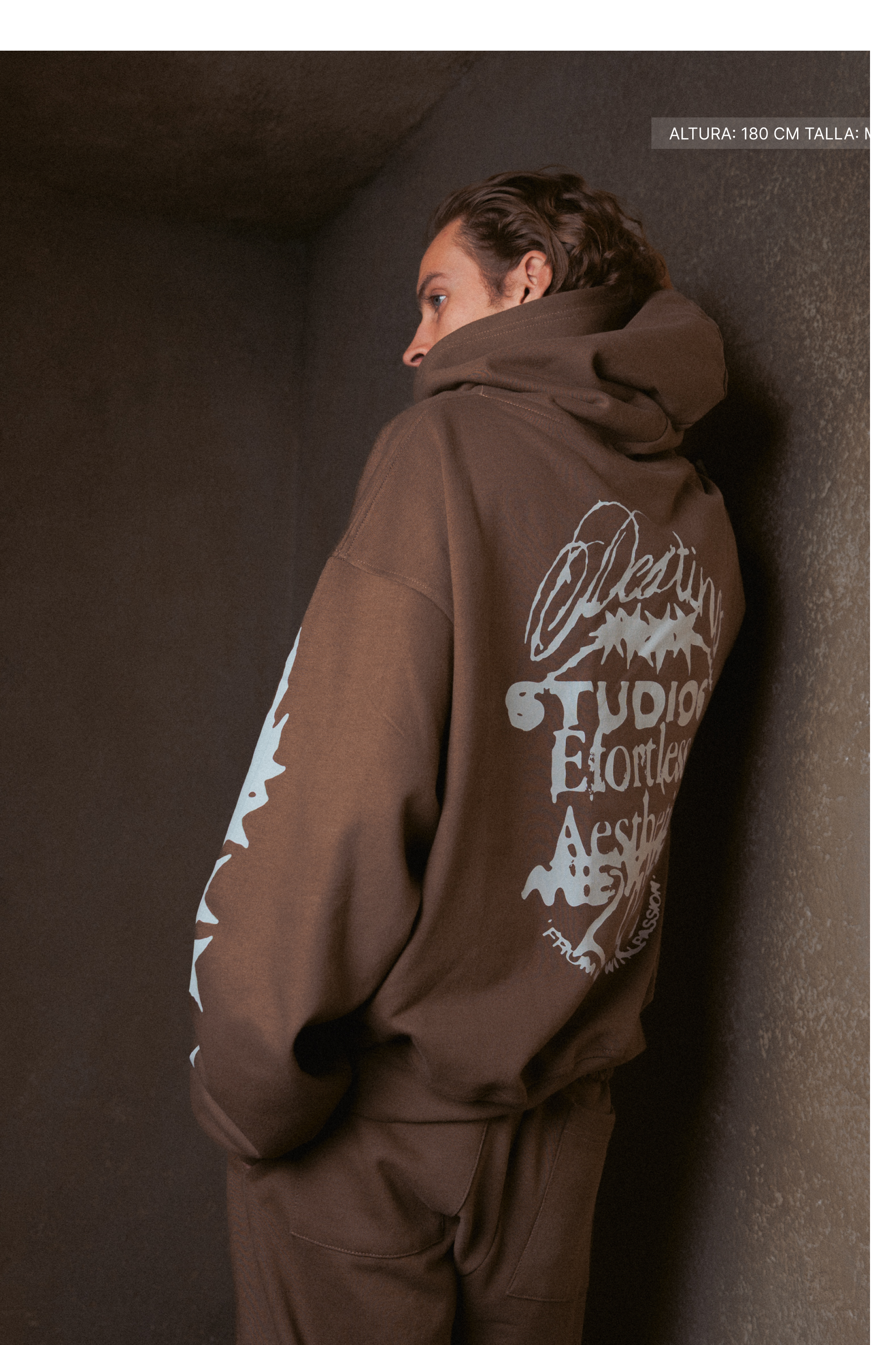 Four Sparks Hoodie Mocha Brown
