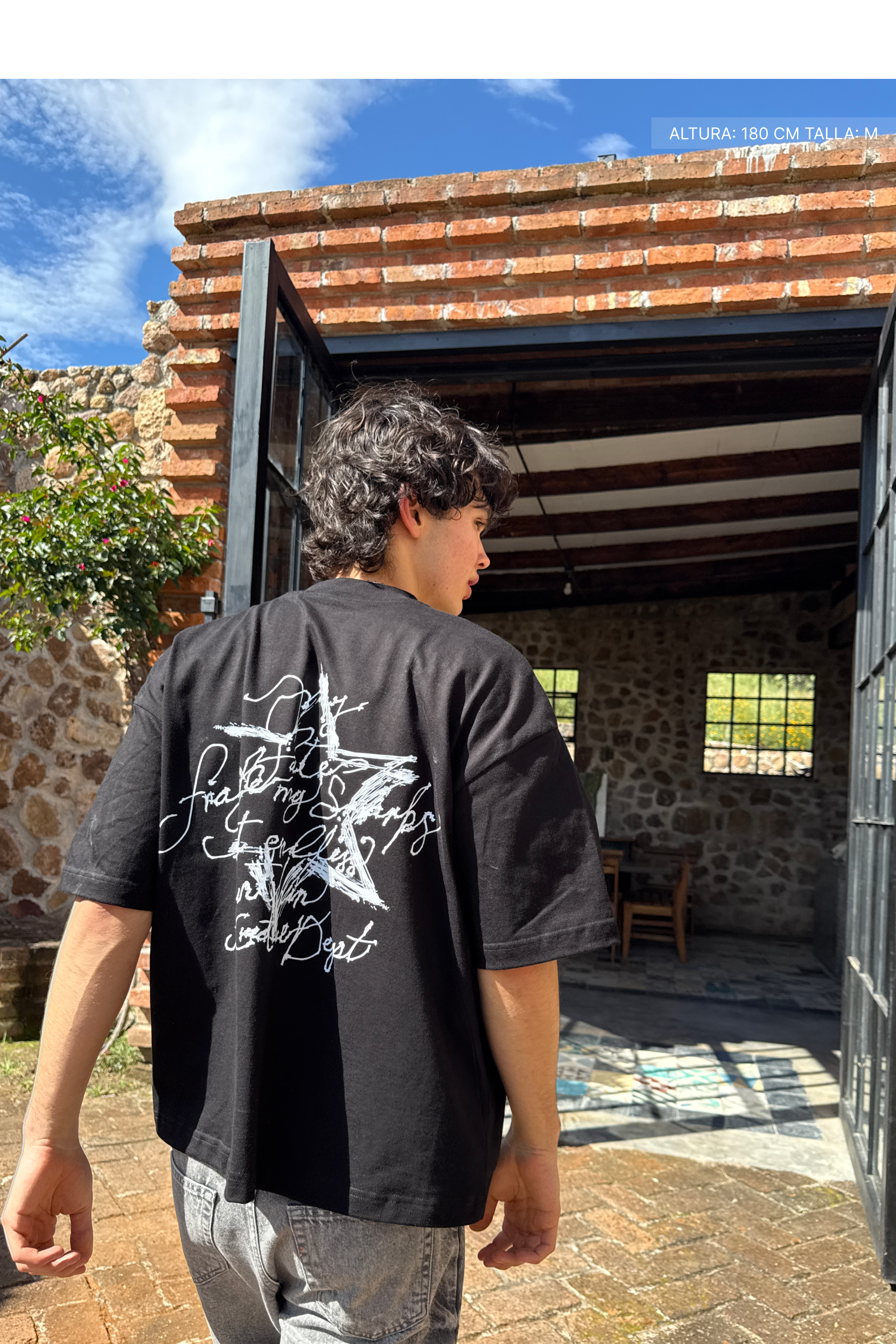 Fragile My Sparks Tee Black