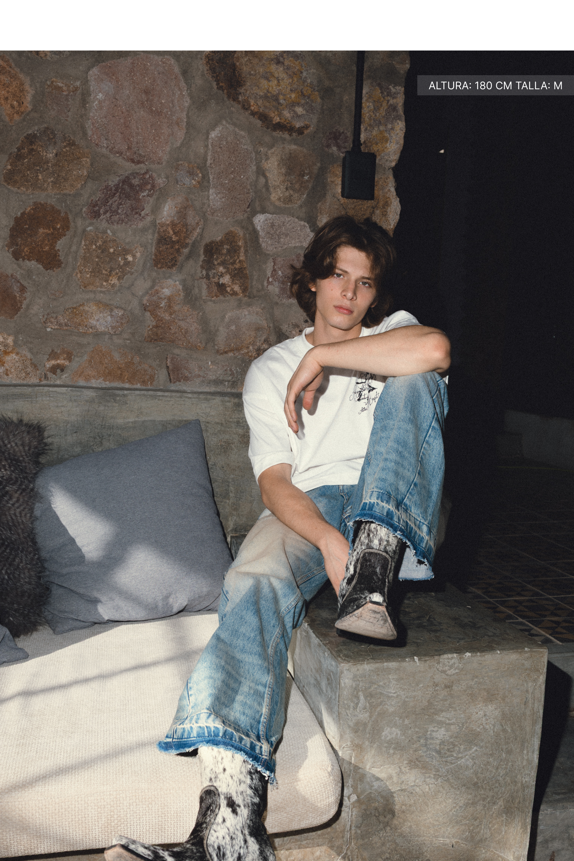 Fragile My Sparks Tee Ivory