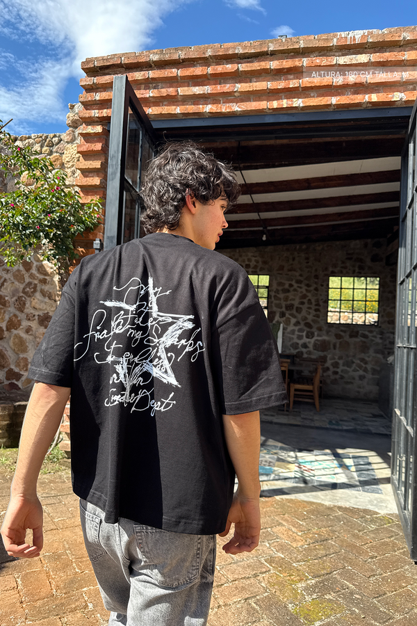 Fragile My Sparks Tee Black