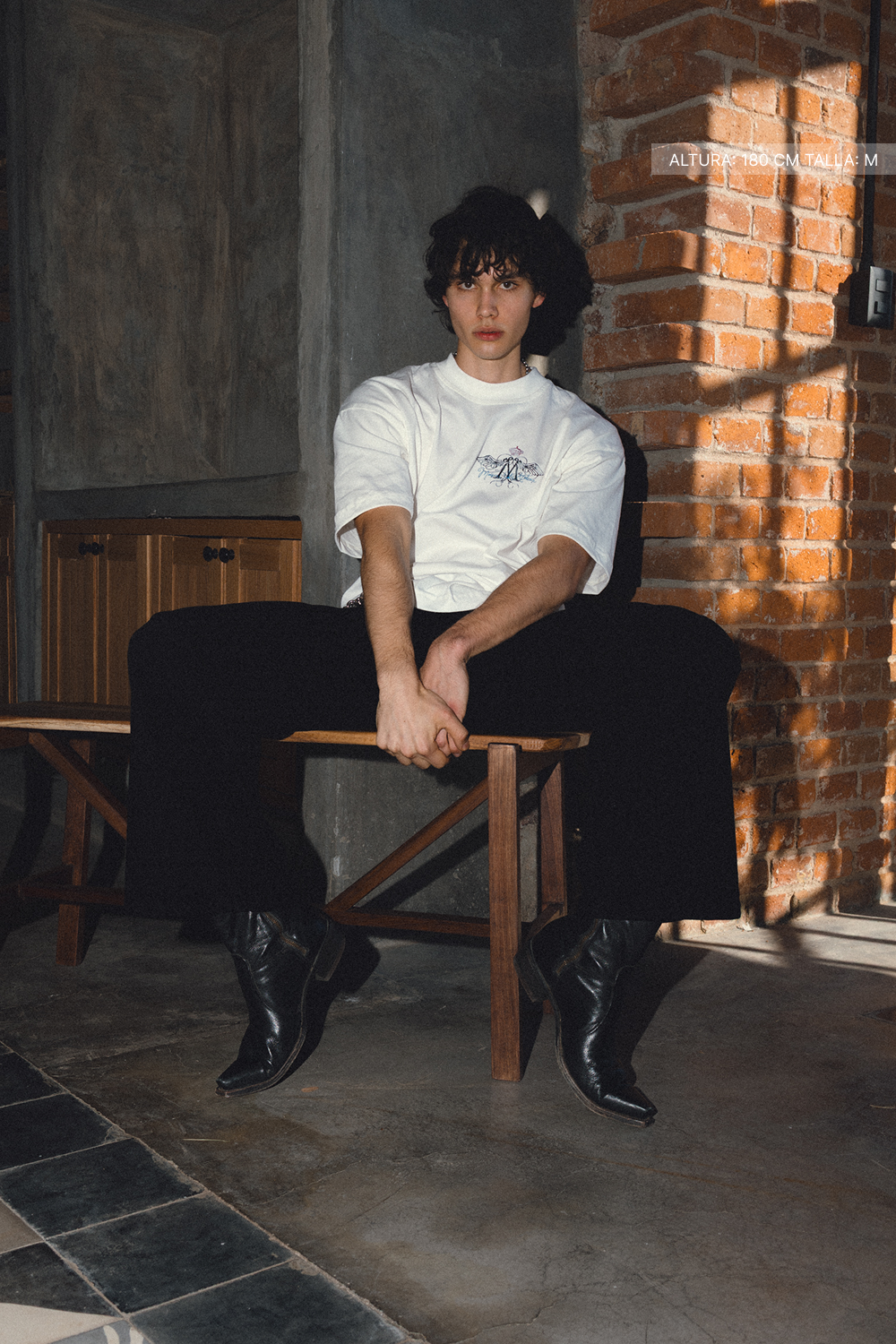 Maison Wings Tee Ivory