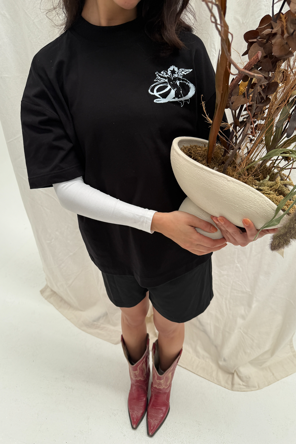 Serafin Sparks Tee Black