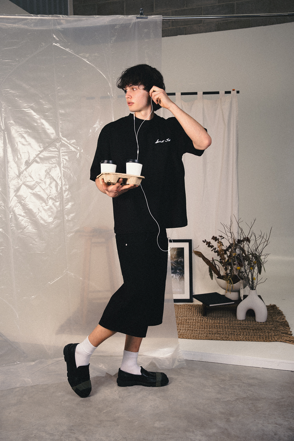 Saint Horses Tee Black