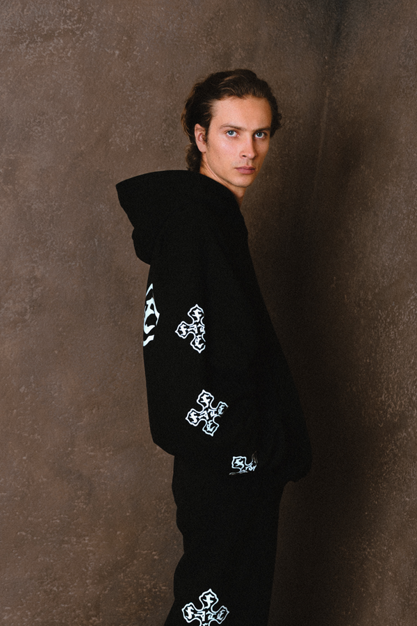 Cross Of Fate Hoodie Vantablack