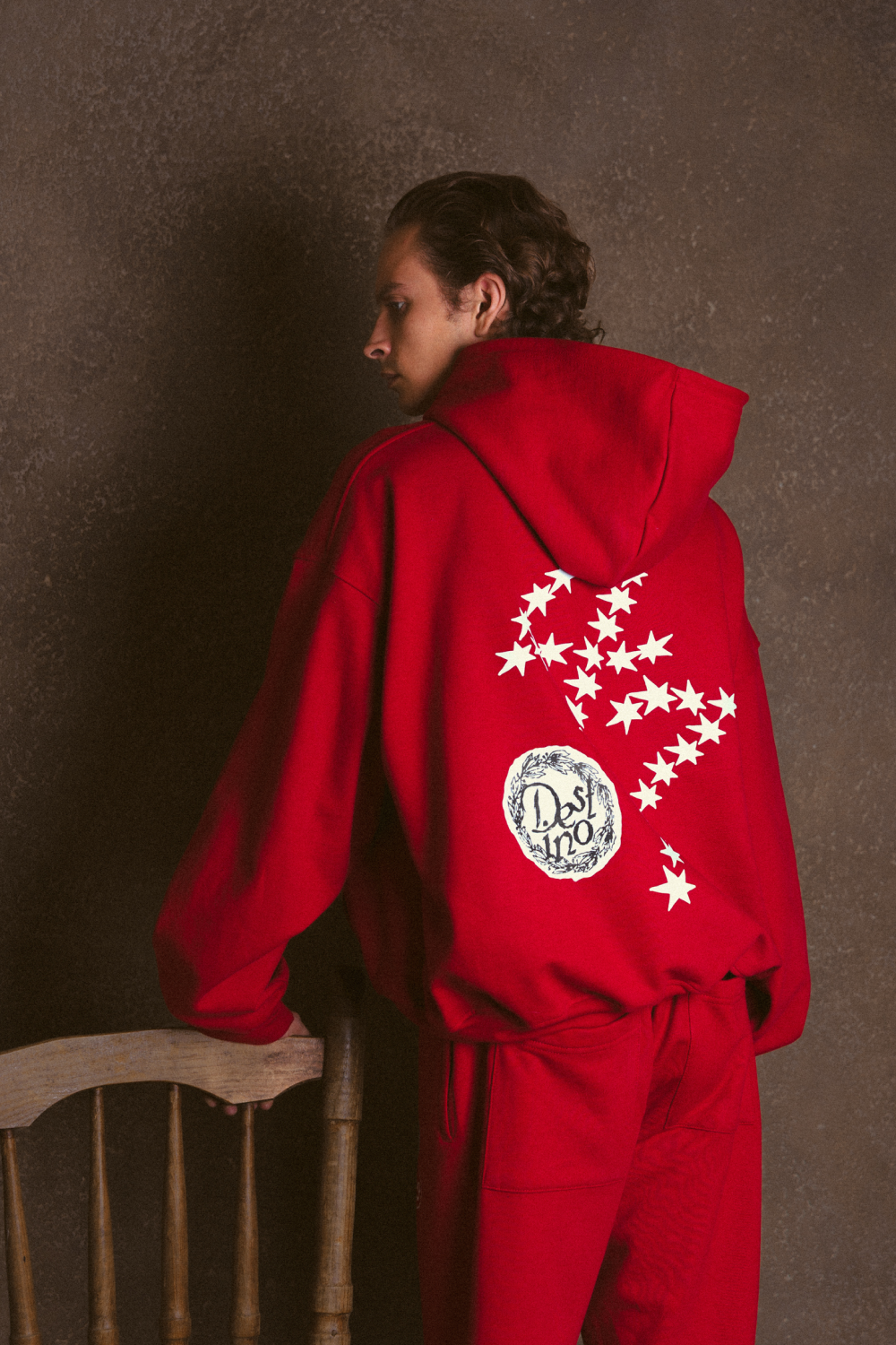 47 Hoodie Cherry Red