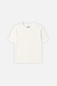 Rib Muscle Tee Ivory
