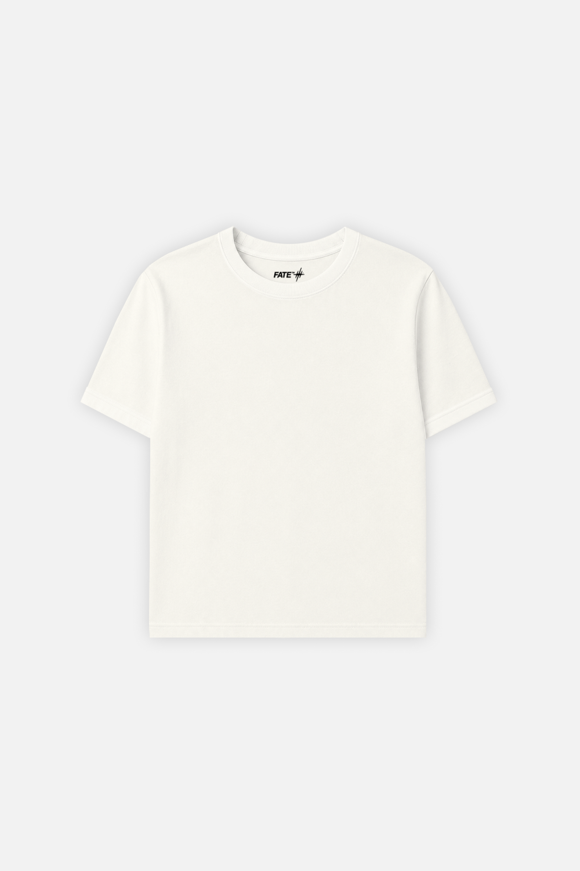 Rib Muscle Tee Ivory