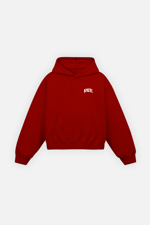 Double Spark Hoodie Cherry Red