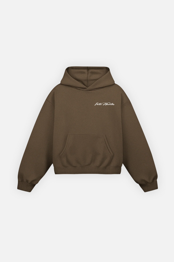Fate Studios Hoodie Mocha Brown