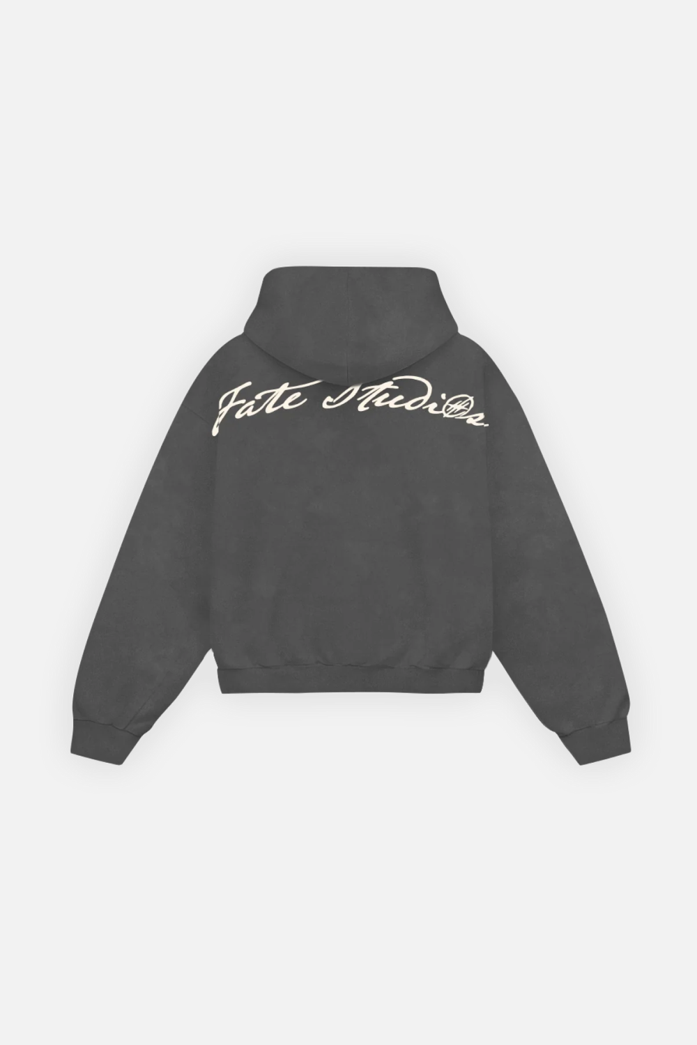 Fate Studios Hoodie Washed Grey