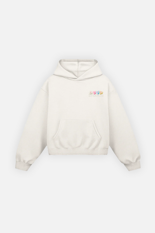 Sweet Pills Hoodie Ivory