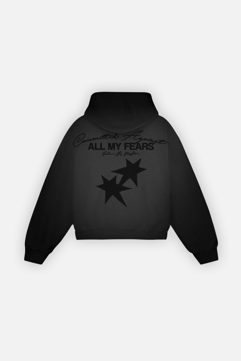 All My Fears Hoodie Faded Black