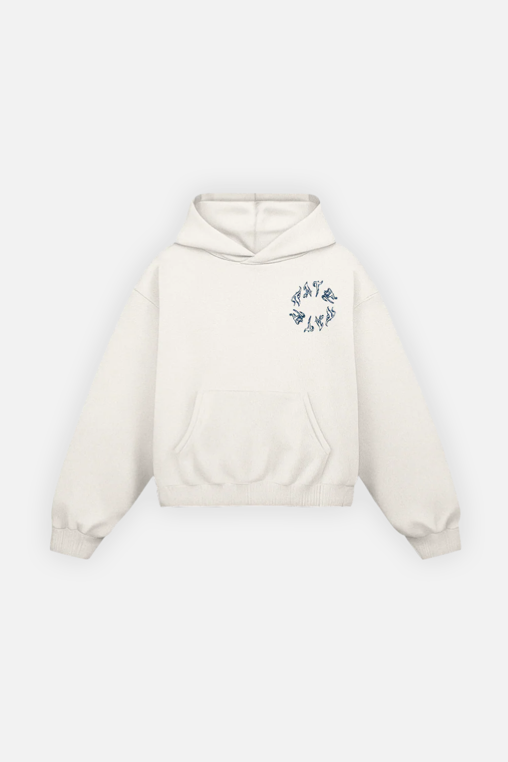 Fate Goth Hoodie Ivory