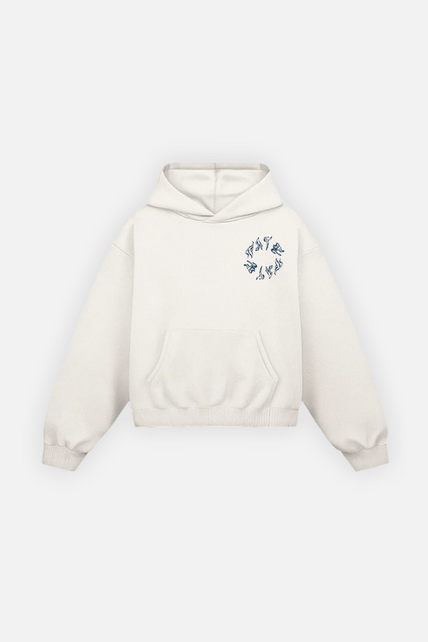 Fate Goth Hoodie Ivory