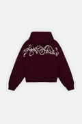Fate Studios Script Hoodie Burgundy