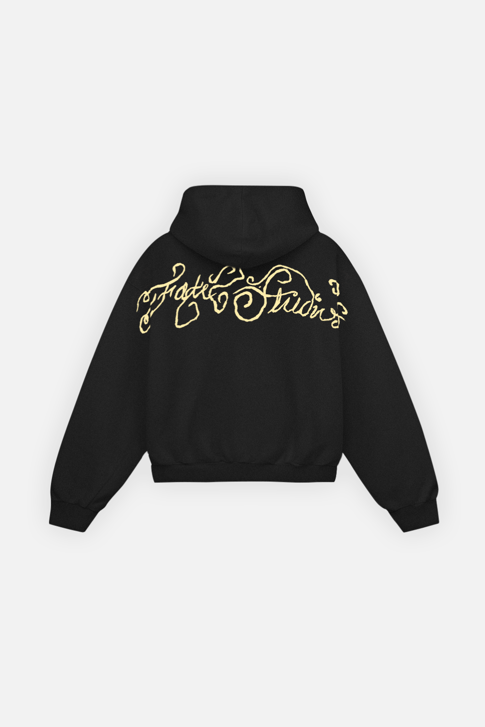 Fate Studios Script Zip Hoodie Vantablack