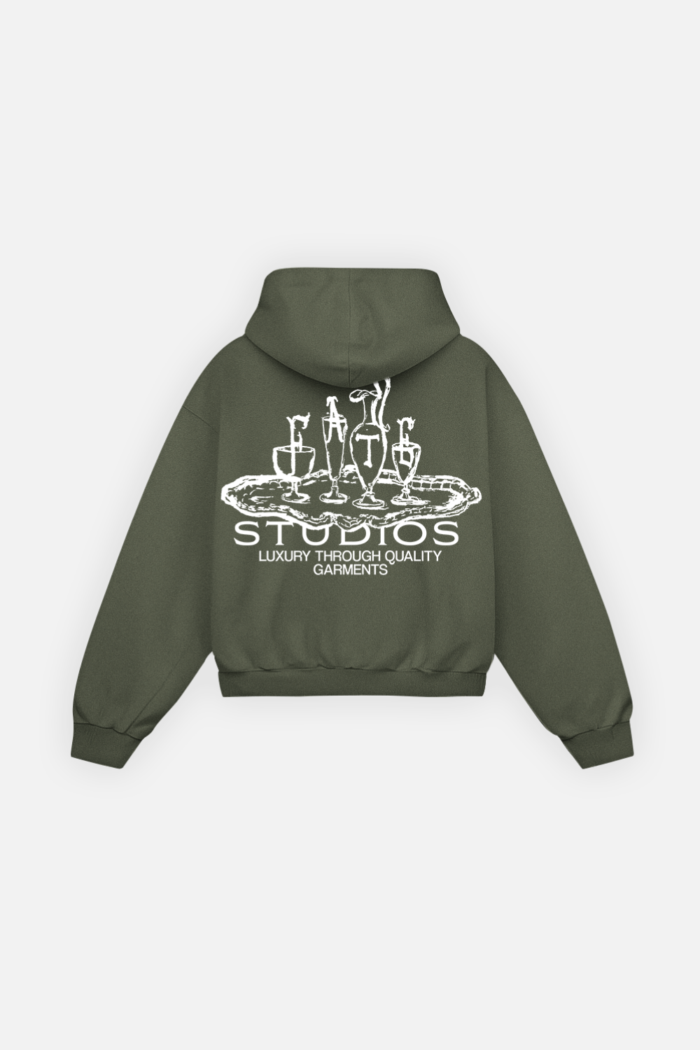 Chalice Hoodie Green Forest
