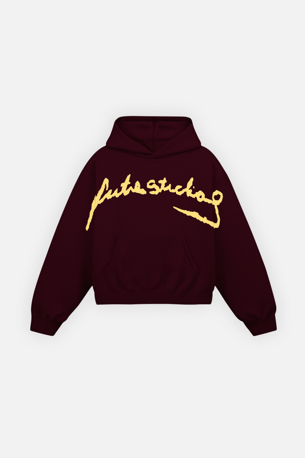 Studios Hoodie Burgundy