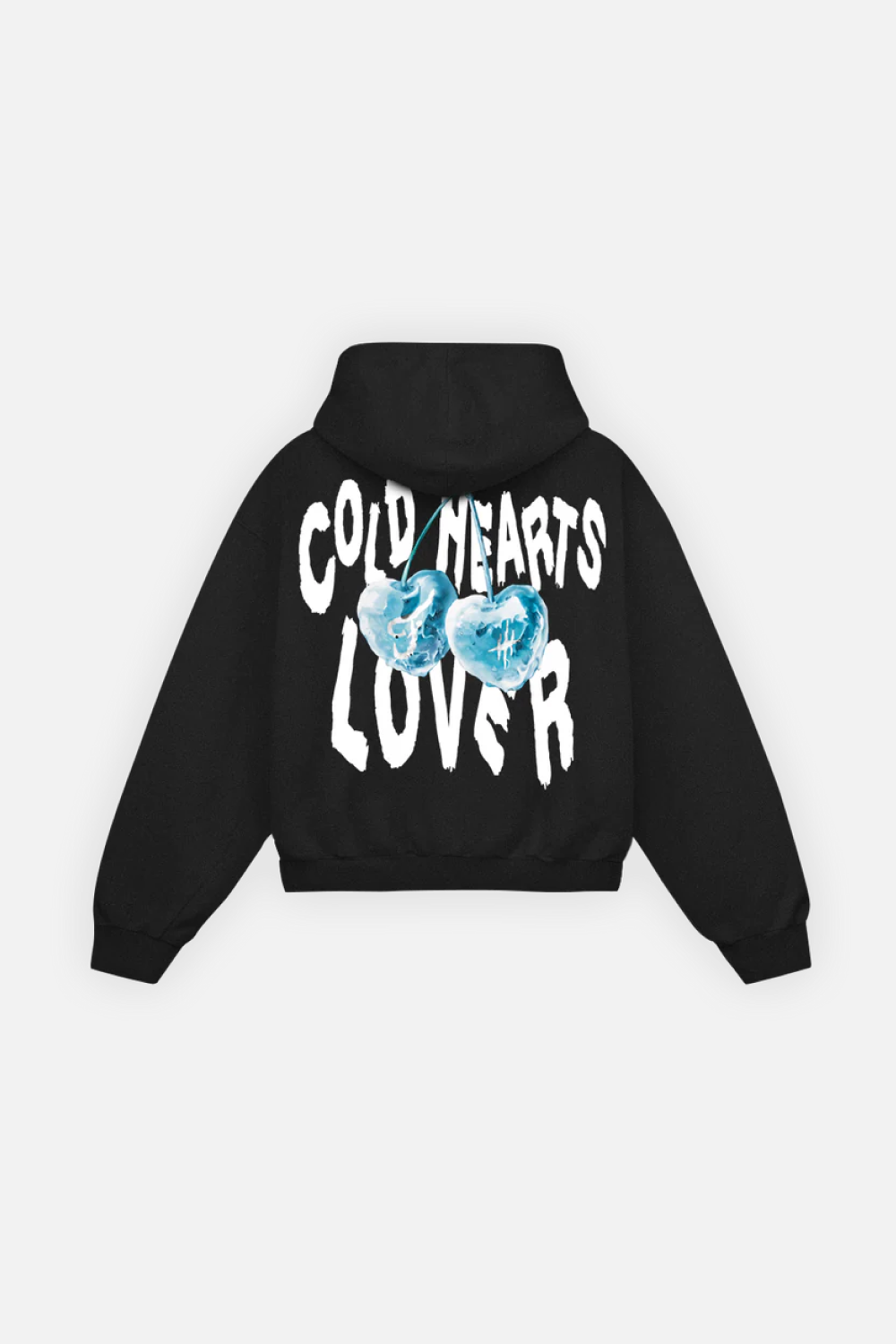 Cold Hearts Zip Hoodie Vantablack