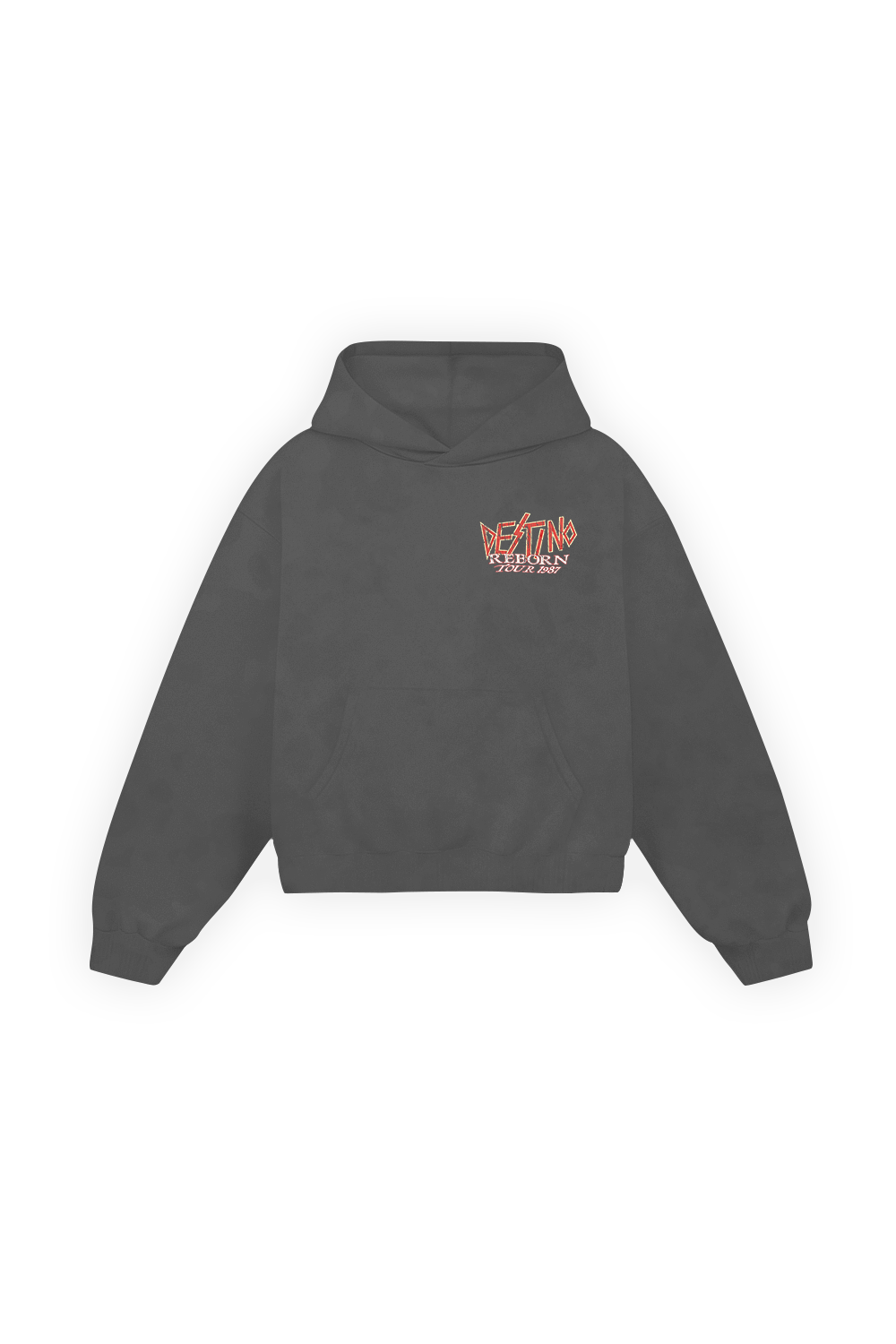 Reborn Tour Hoodie Washed Grey