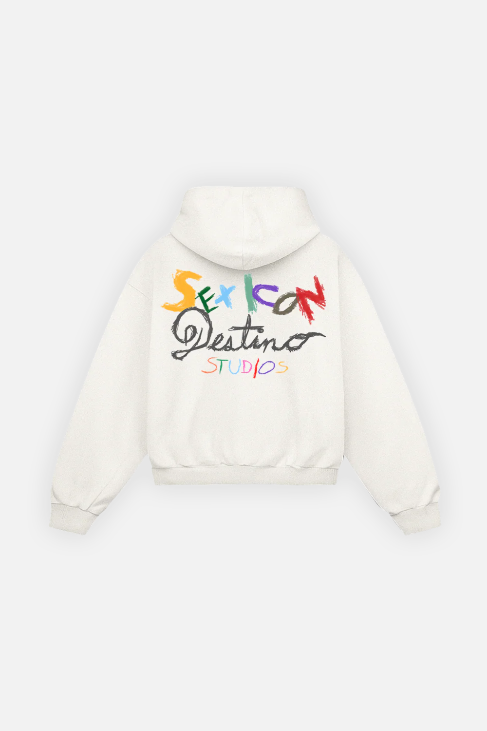 Sex Icon Crayons Hoodie Ivory