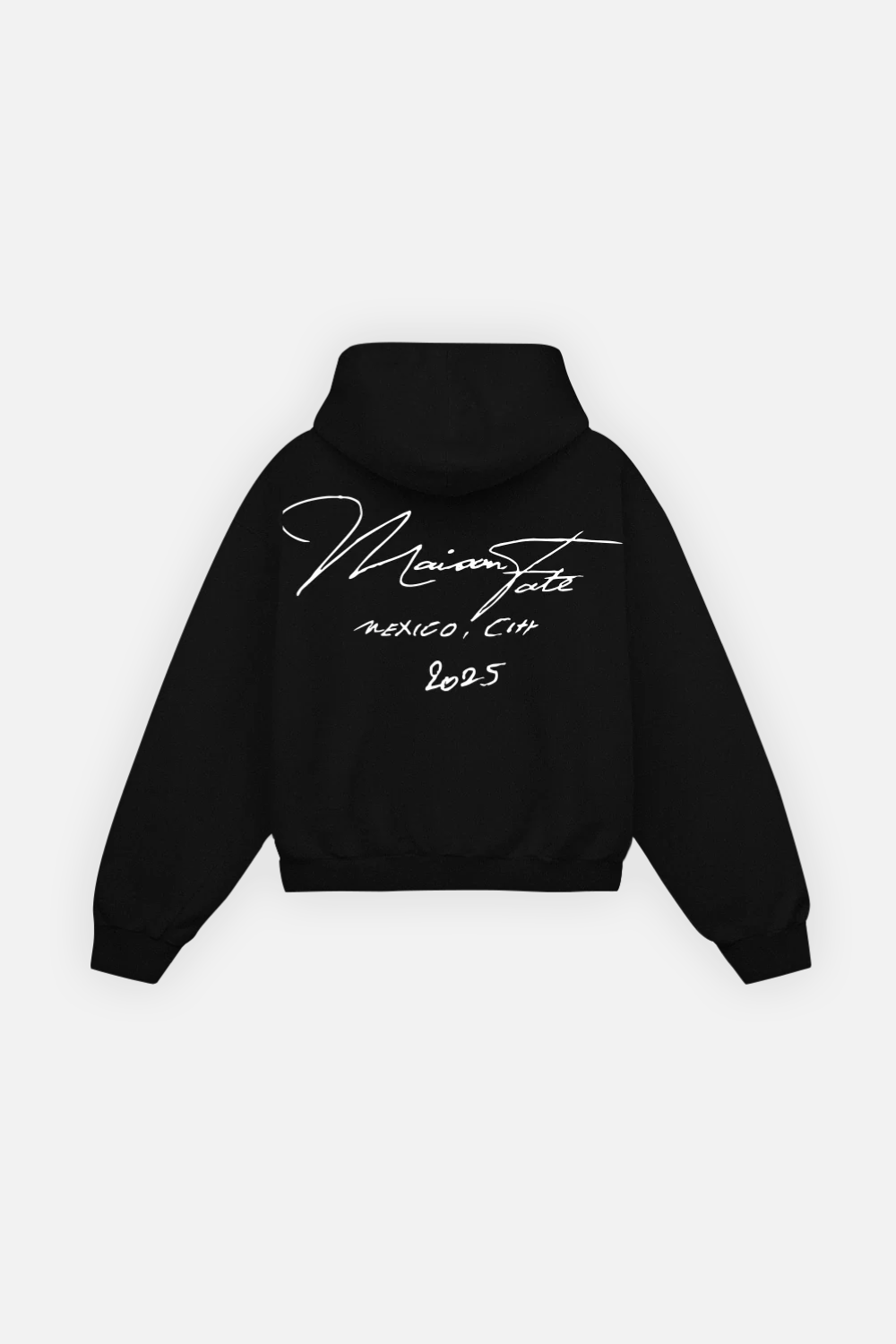 Maison 2025 Zip Hoodie Vantablack