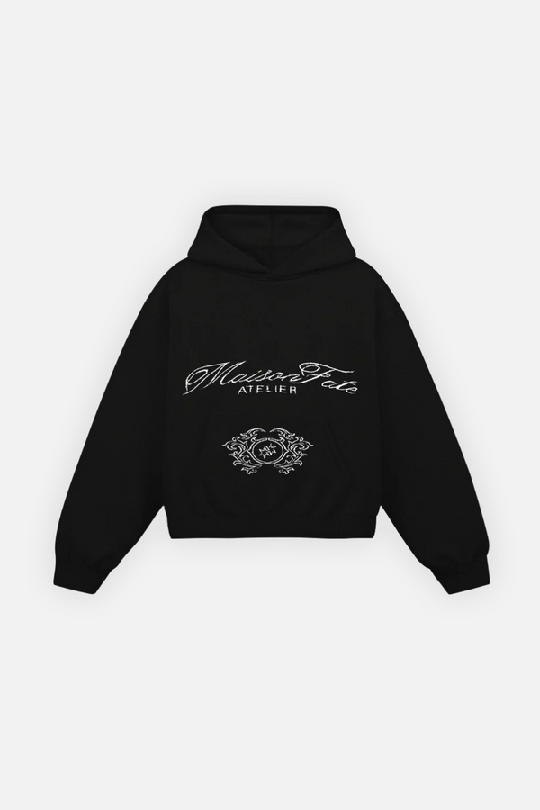 Crown Hoodie Vantablack